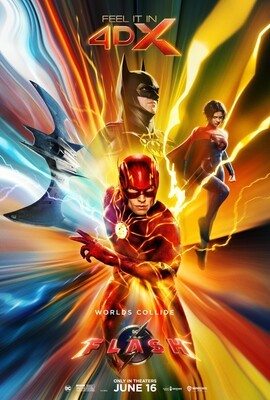 Постеры фильма «Флэш» Супергёрл и Барри Аллены на свежих промо «Флэша»